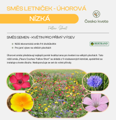Úhorová směs 13 letniček - Douce France
